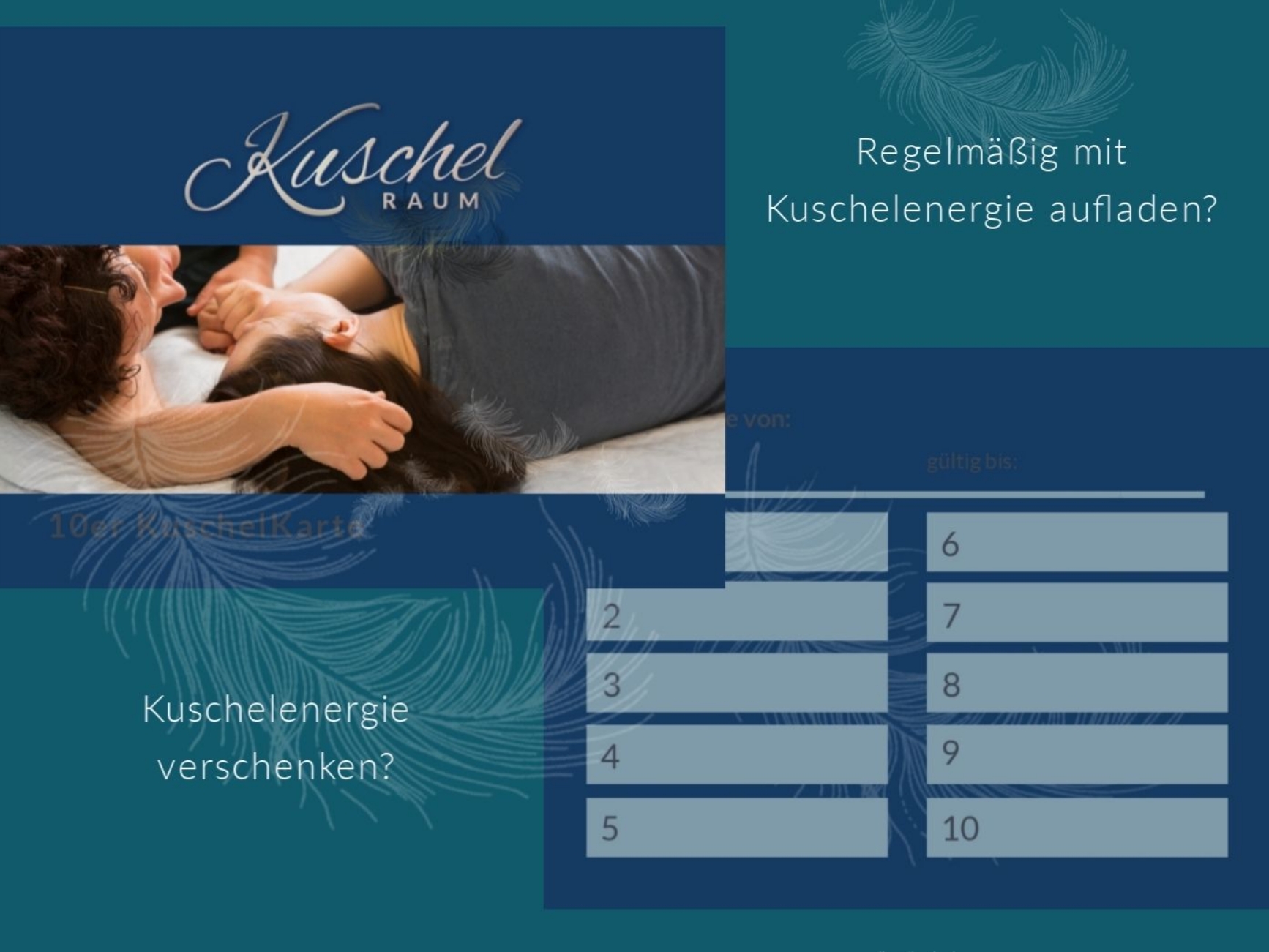 kuschelkarte 10er Kuschelkarte