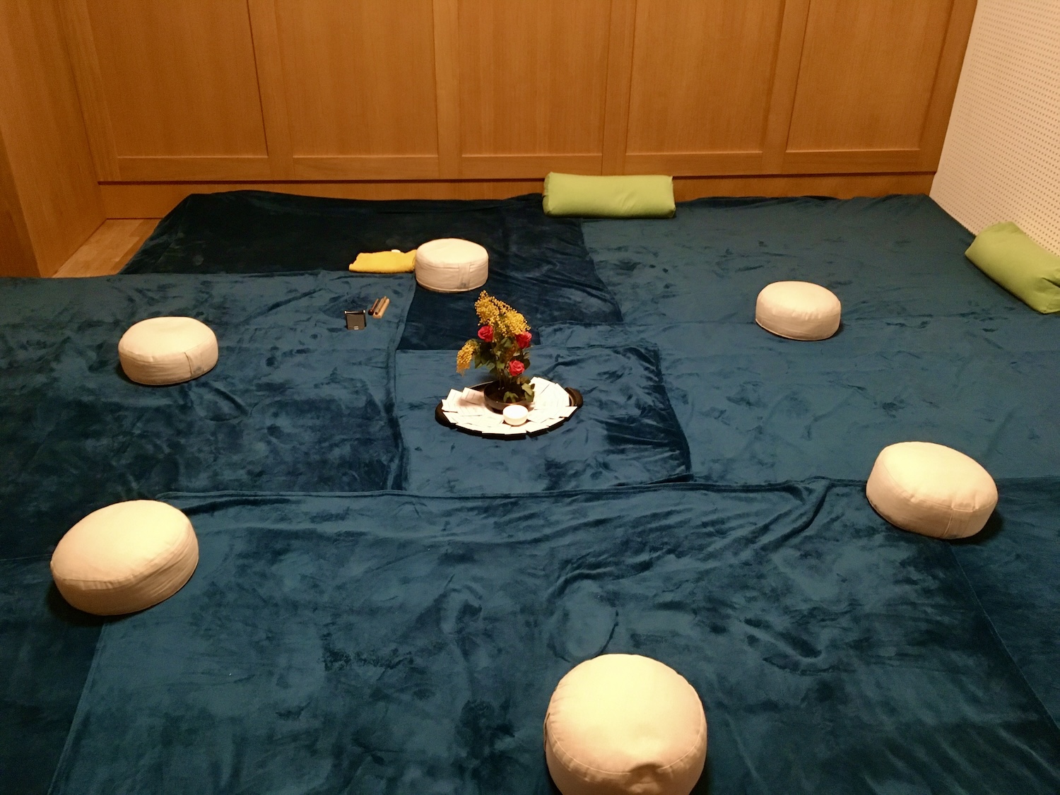 Blick in den KuschelRaum in Schwerin. Erlebe nähende Berührung mit Gleichgesinnten im KuschelRaum.
